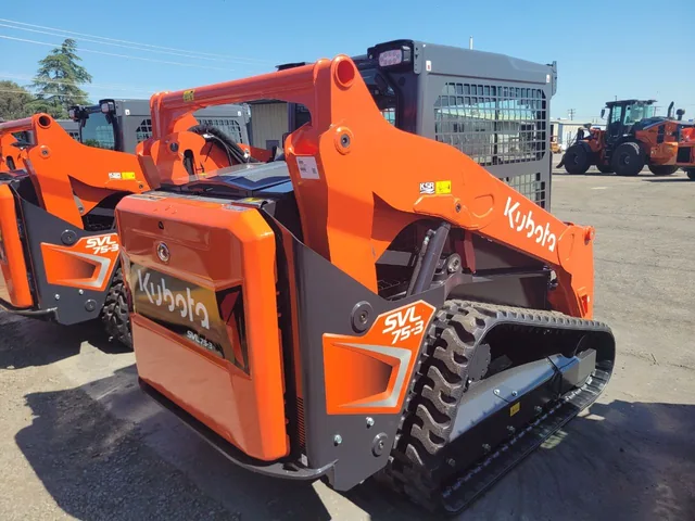 Actual stock photo 3 of Kubota Construction SVL75-3HFWVR, stock 025190
