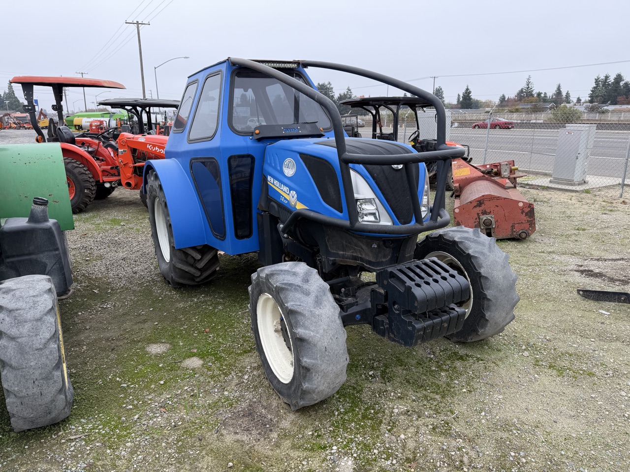 Actual stock photo of New Holland T4.110F, stock 015114