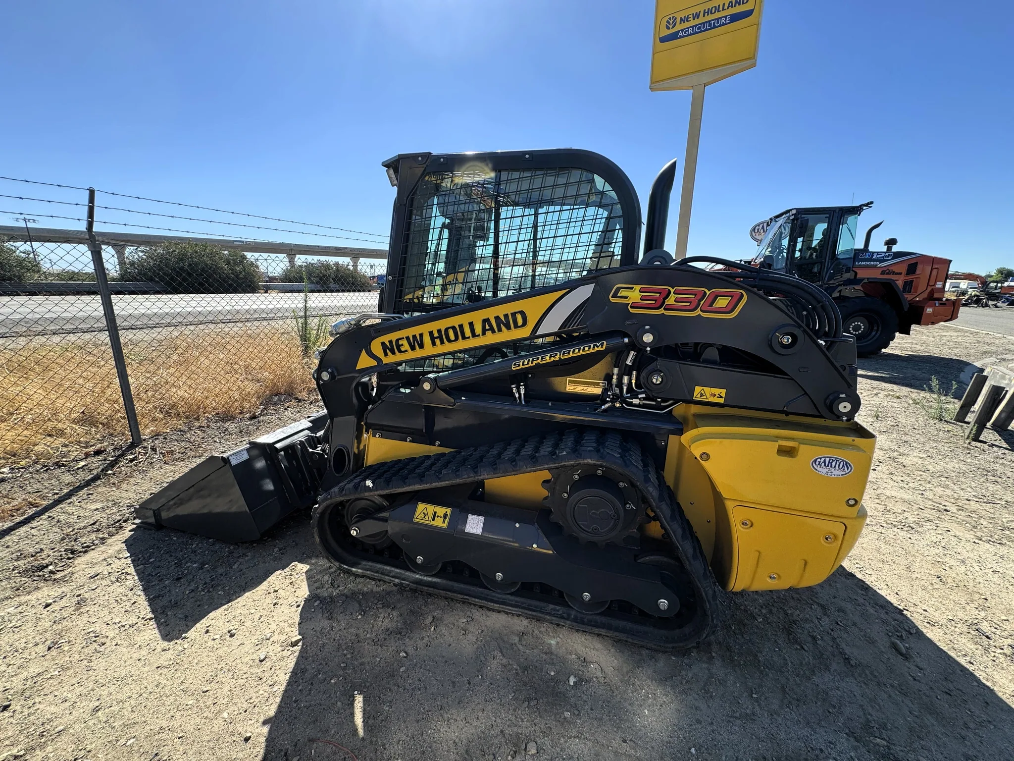 Actual stock photo of New Holland C330, stock 023912