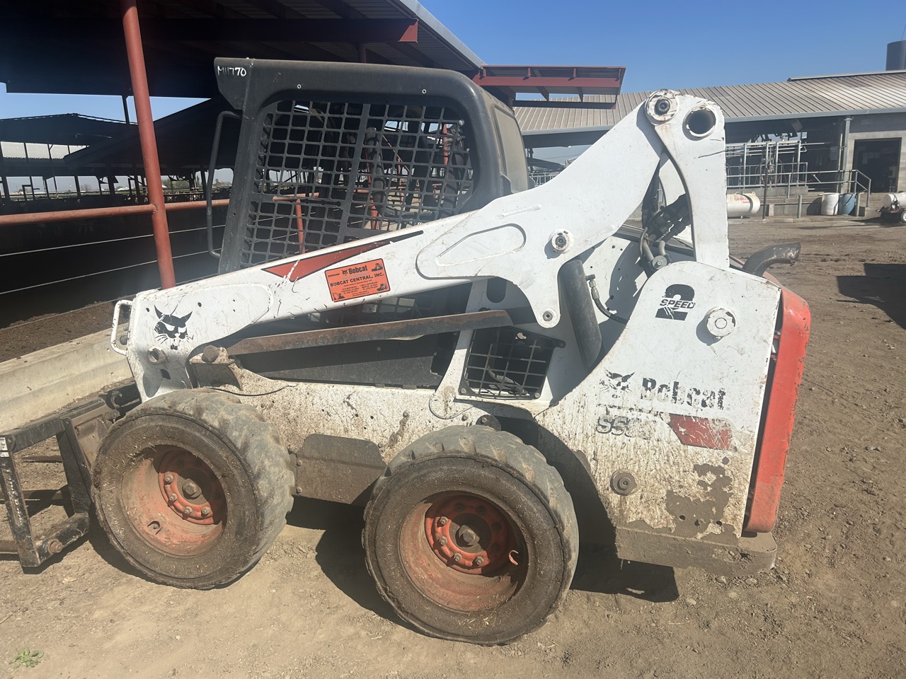 Actual stock photo of Bobcat S595, stock 028013