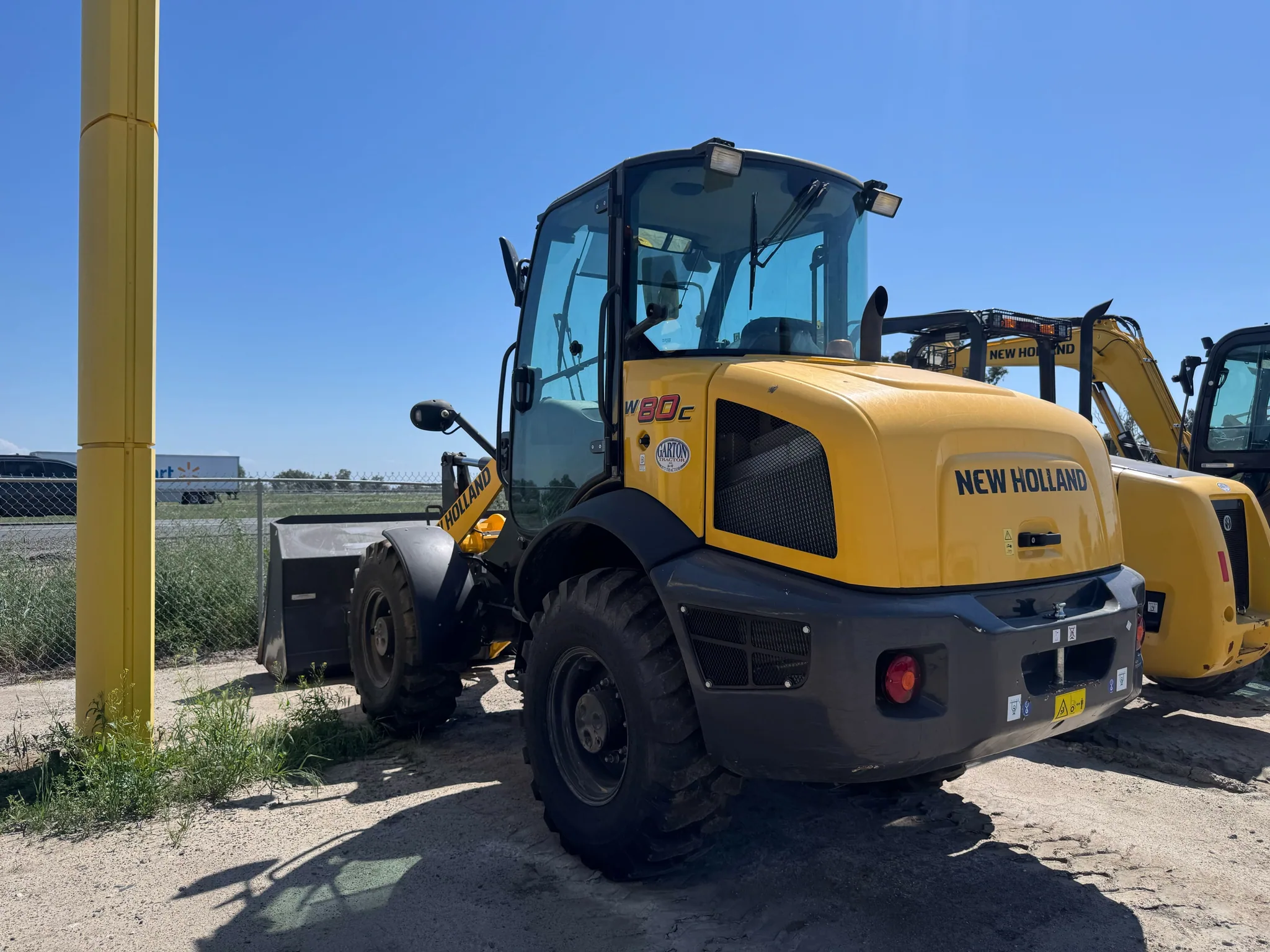 Actual stock photo of New Holland W80C-TIER, stock 005055