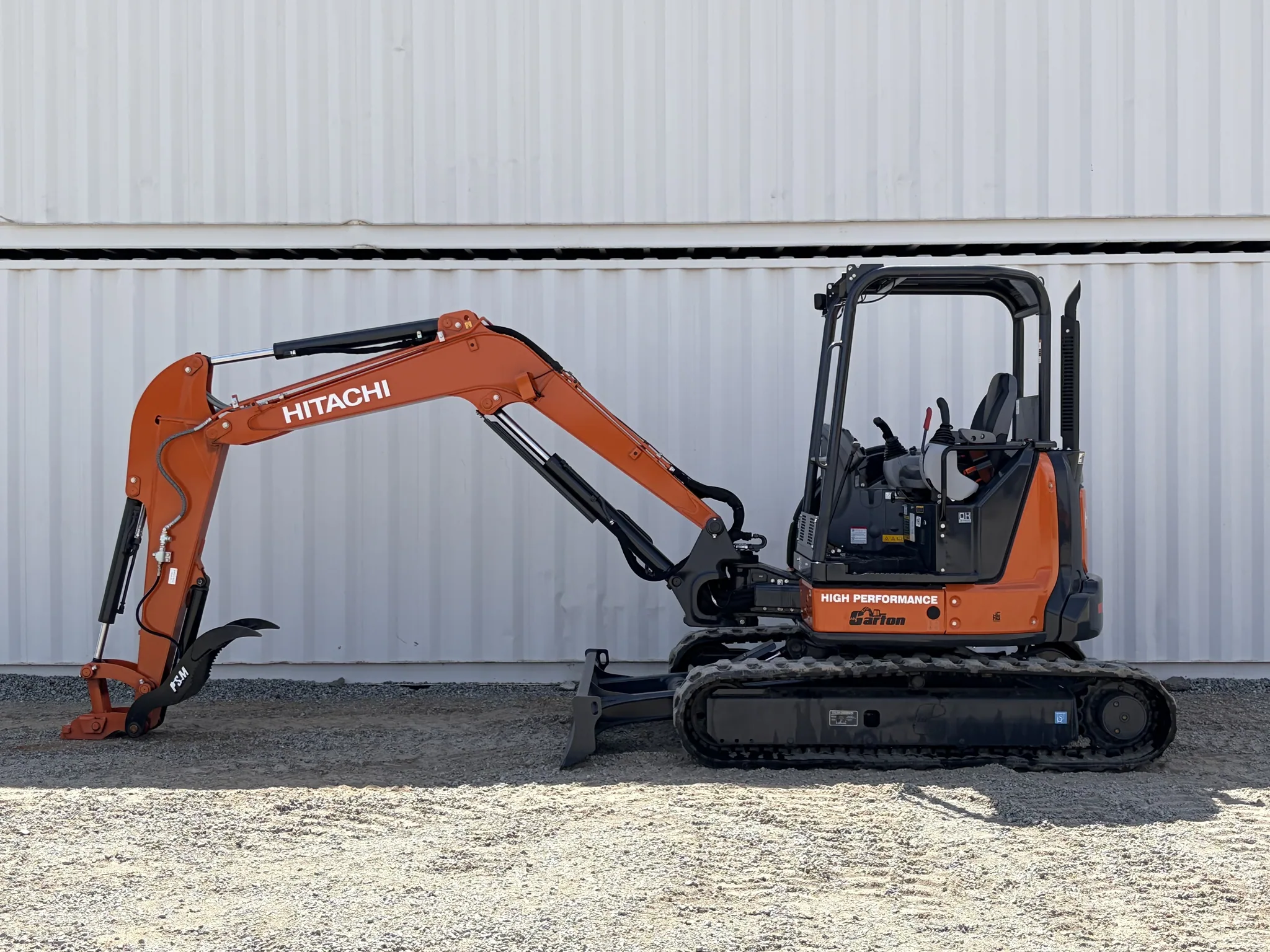 Actual stock photo of Hitachi LANDCROS ZX50U-5N, stock 023262