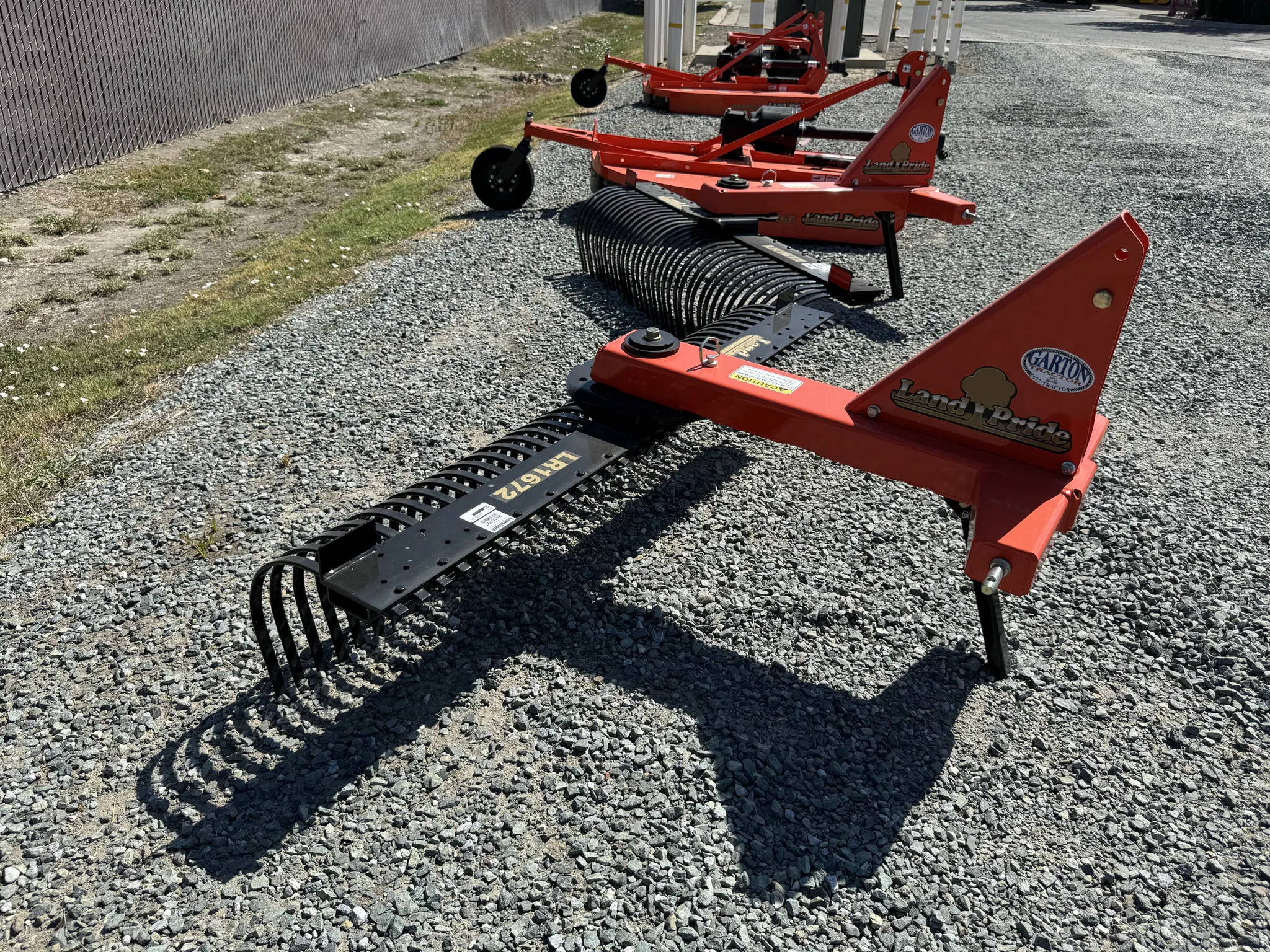 Actual stock photo of Land Pride LR1672, stock 022984