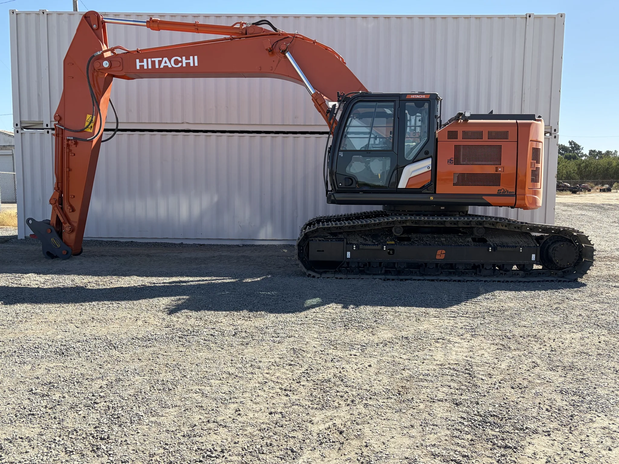 Actual stock photo of Hitachi LANDCROS ZX345USLC-7H, stock 020946