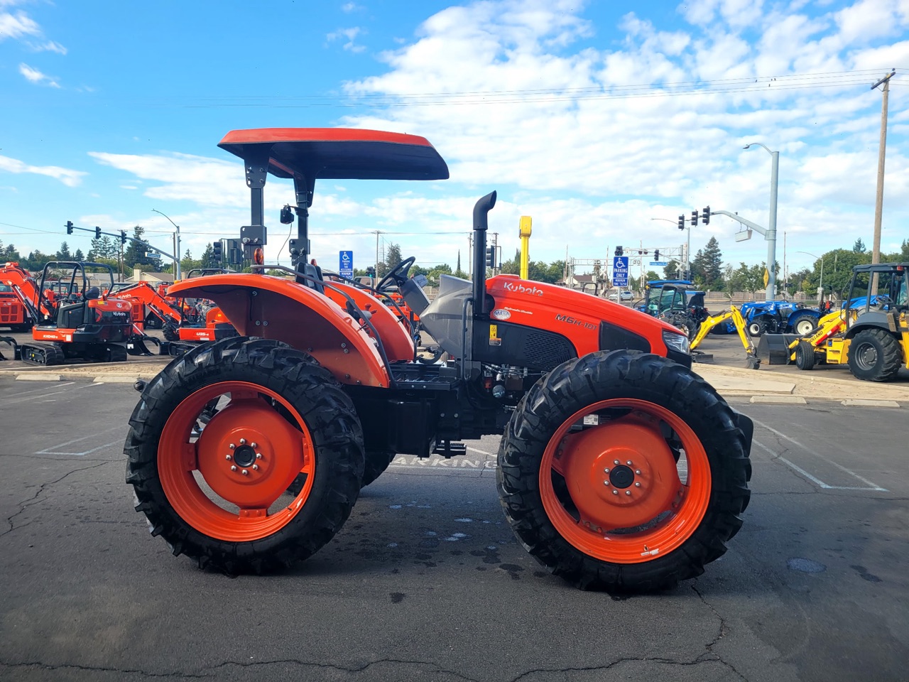Actual stock photo of 2024 Kubota M6H-101SHD, stock 013840