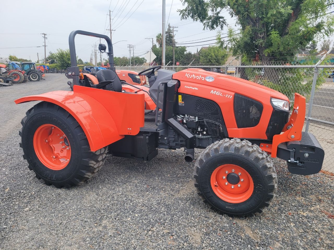Actual stock photo of Kubota M6L-111SDS2, stock 025181