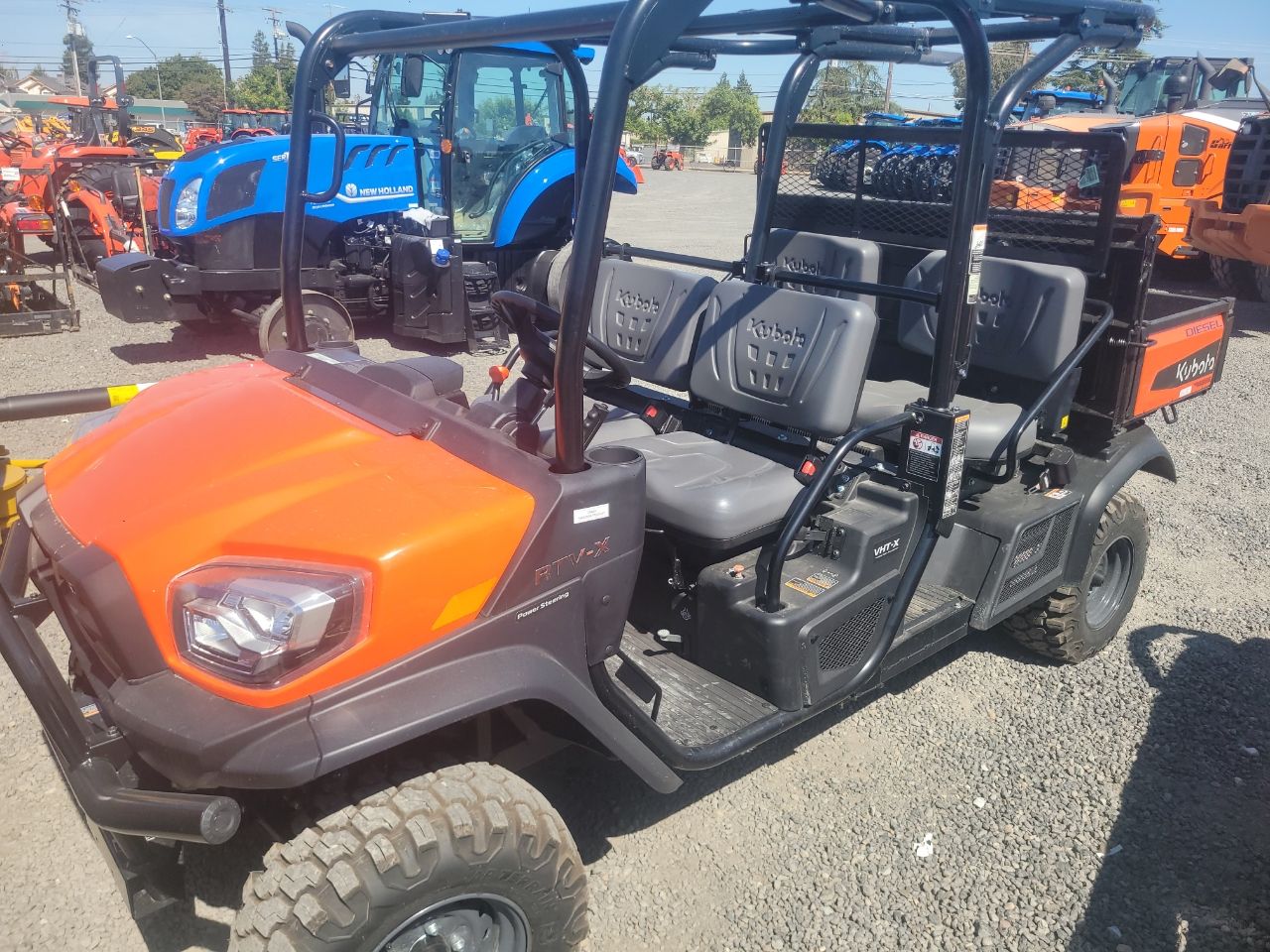 Actual stock photo of Kubota RTVX4-SKLH, stock 024859