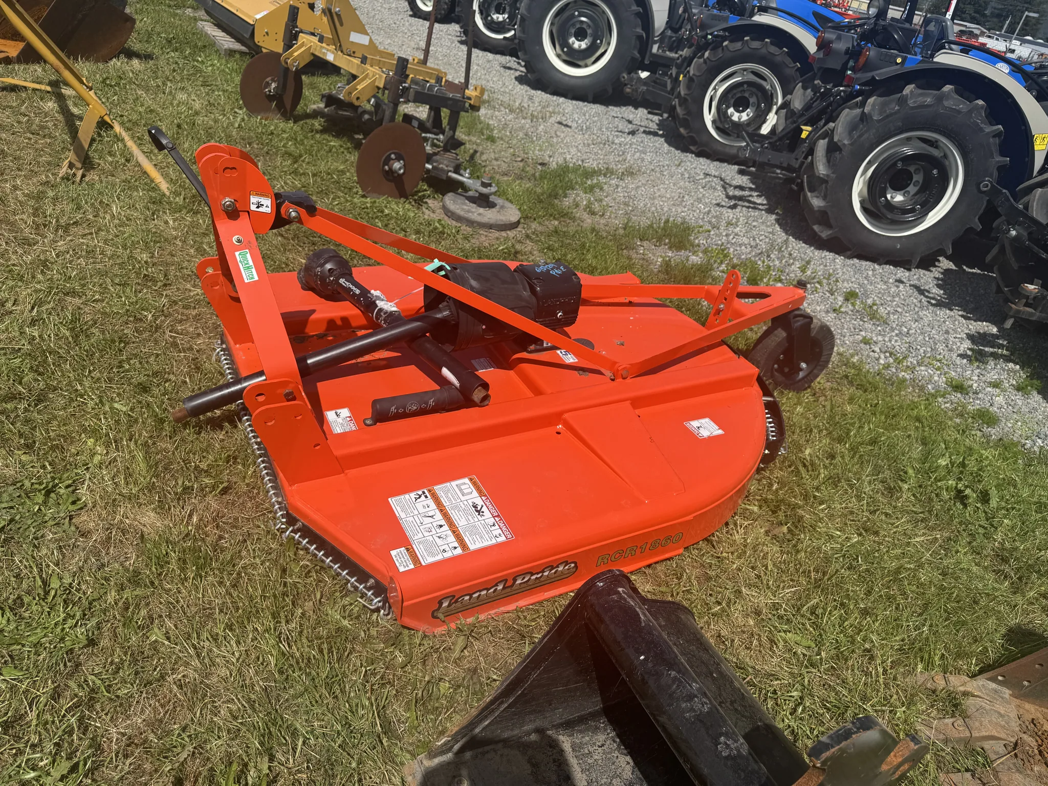 Actual stock photo of Land Pride RCR1860, stock 020636