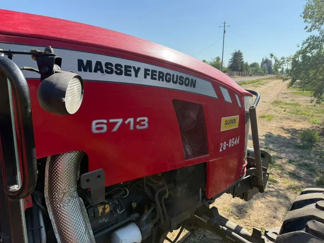 Actual stock photo 4 of 2017 Massey Ferguson 6713, stock 028700
