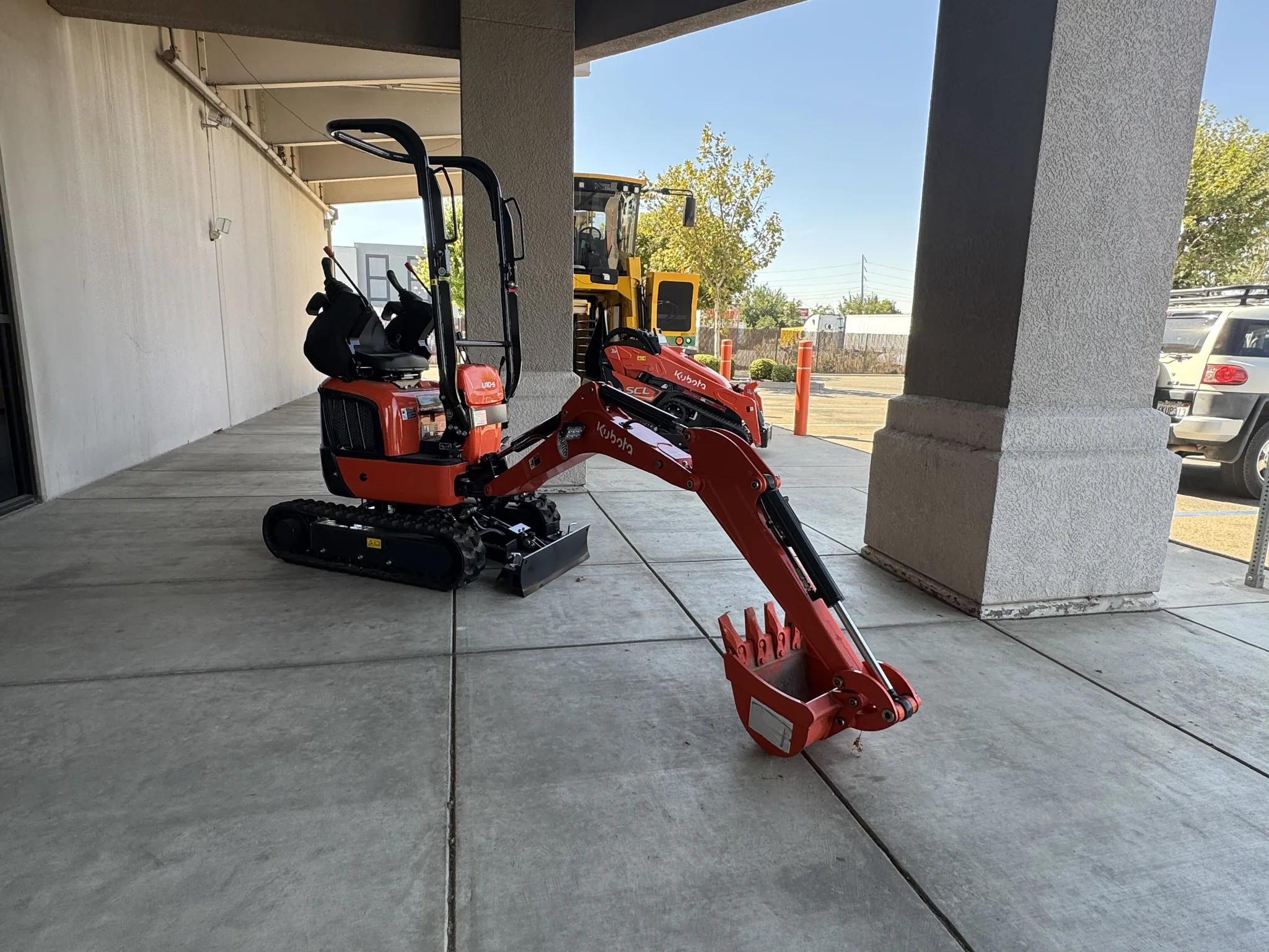 Actual stock photo of Kubota Construction U10-5, stock 025118
