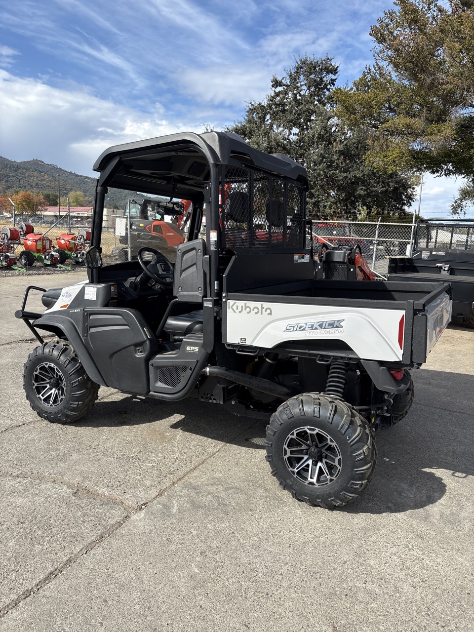Actual stock photo of 2024 Kubota RTVXG850EVGL, stock 010165