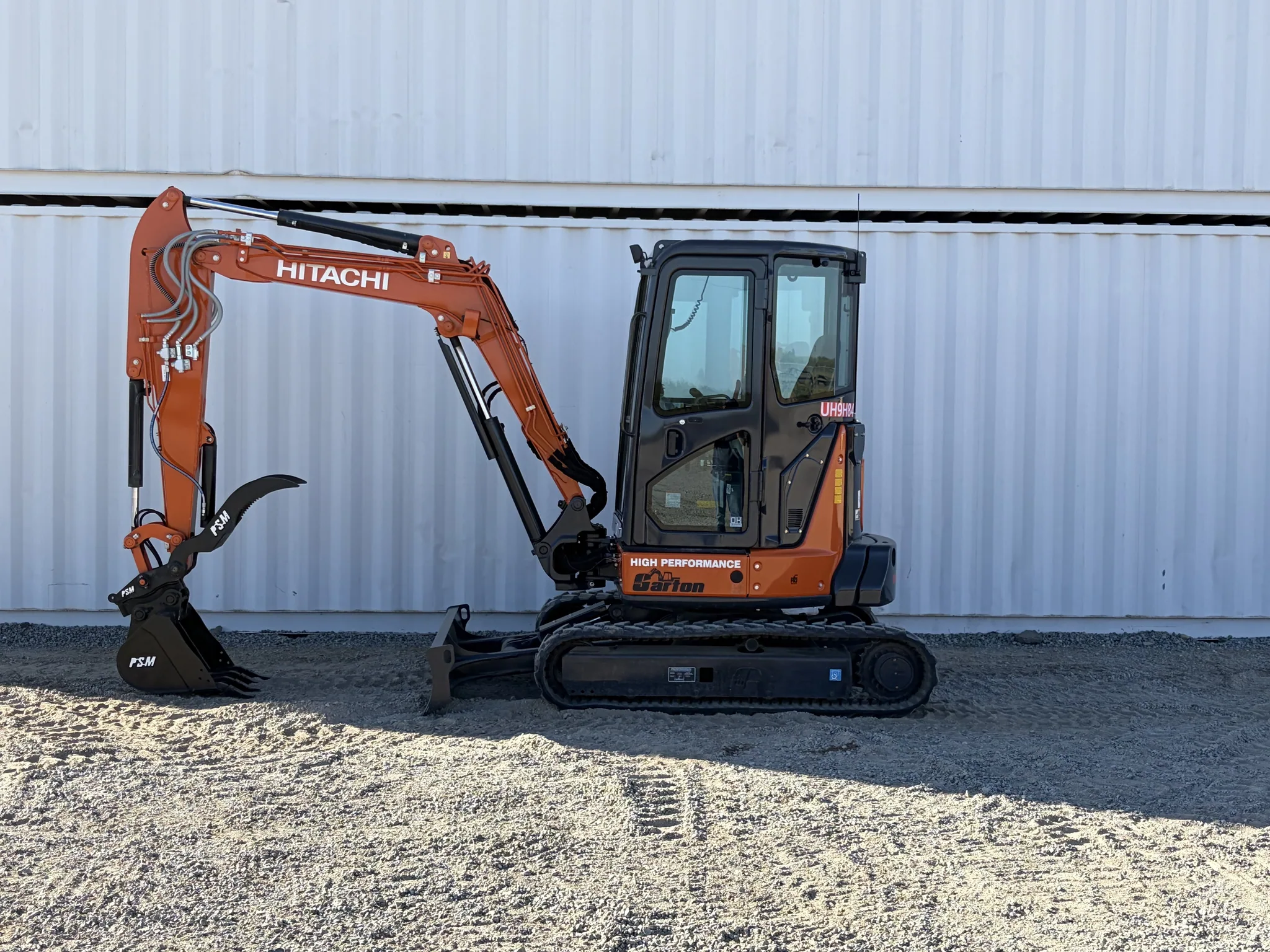 Actual stock photo of Hitachi LANDCROS ZX35U-5N, stock 021888