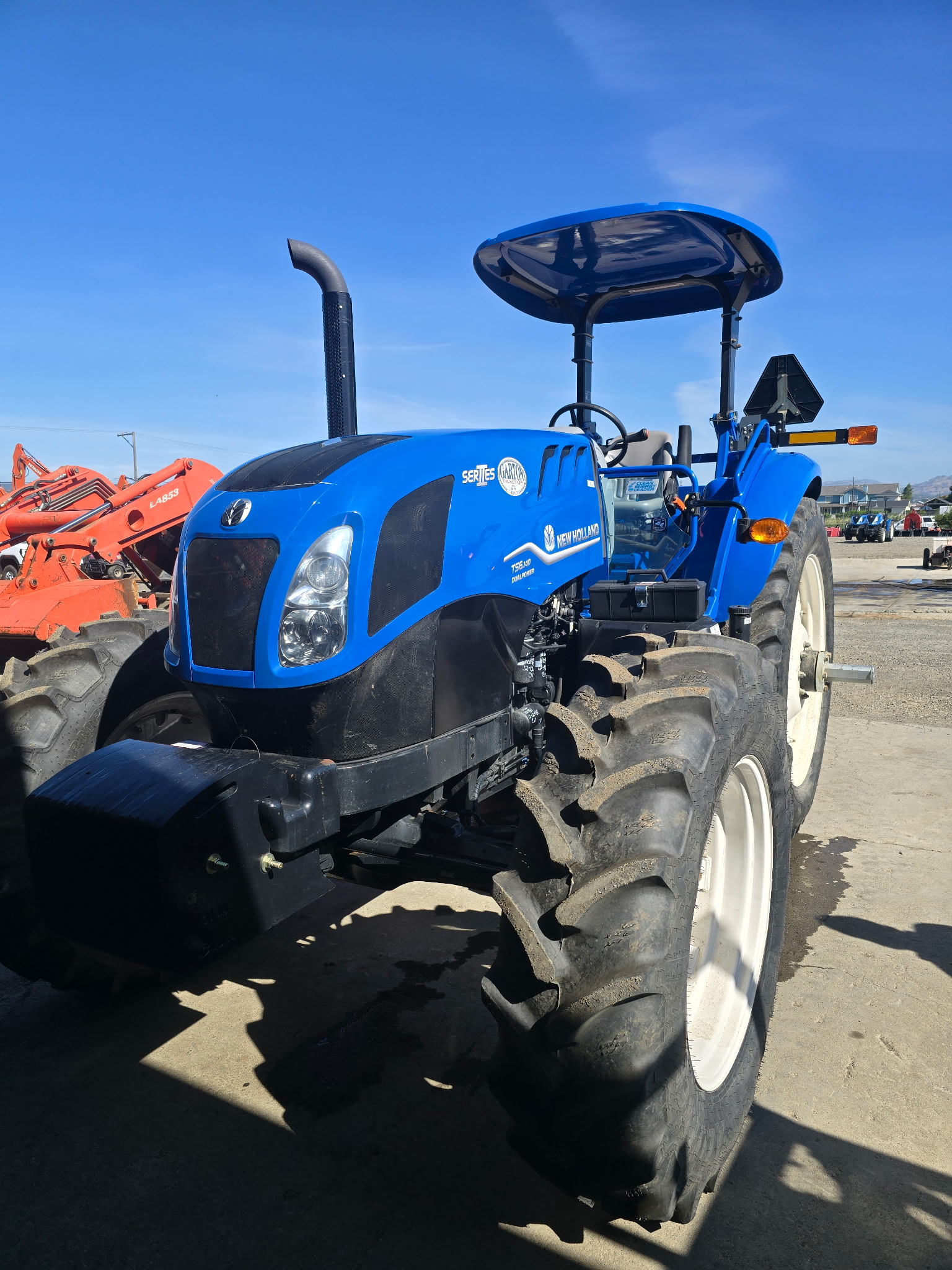 Actual stock photo of New Holland TS6.140, stock 016651