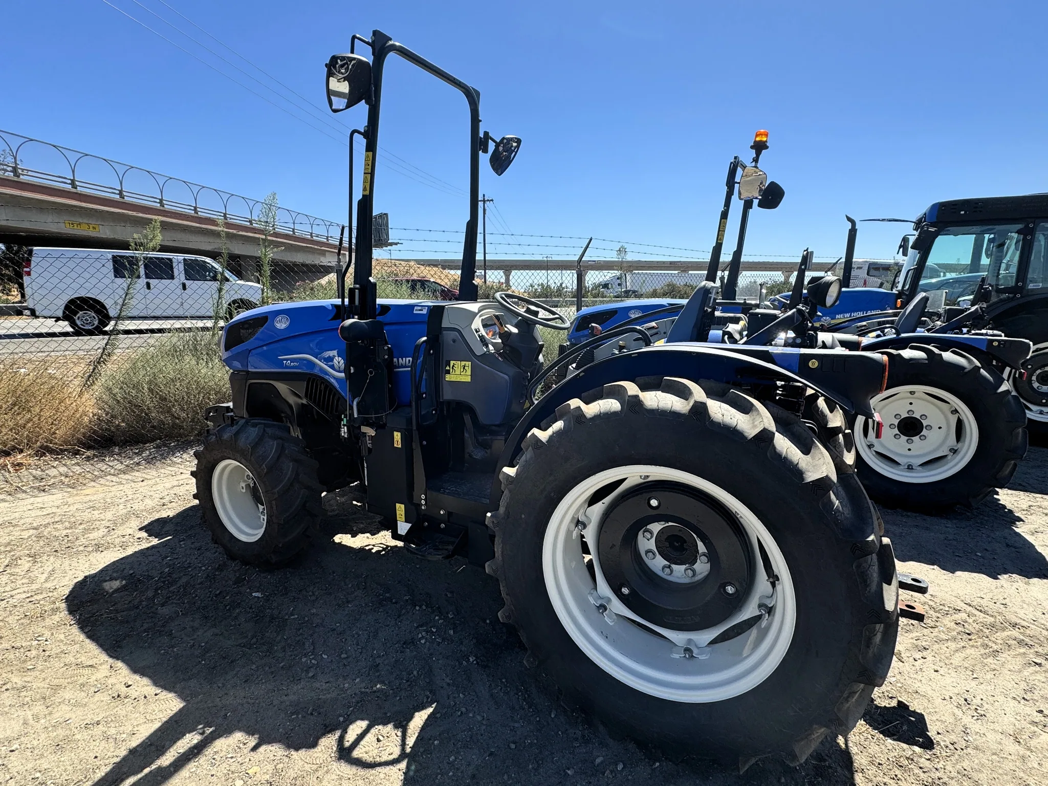 Actual stock photo of New Holland T4.80V T4B, stock 011140