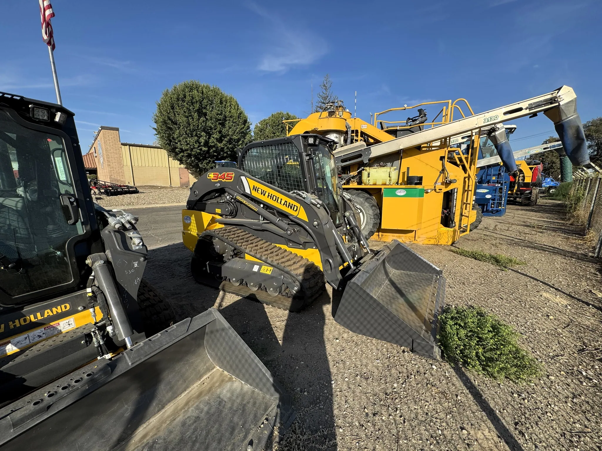 Actual stock photo of New Holland C345, stock 025928