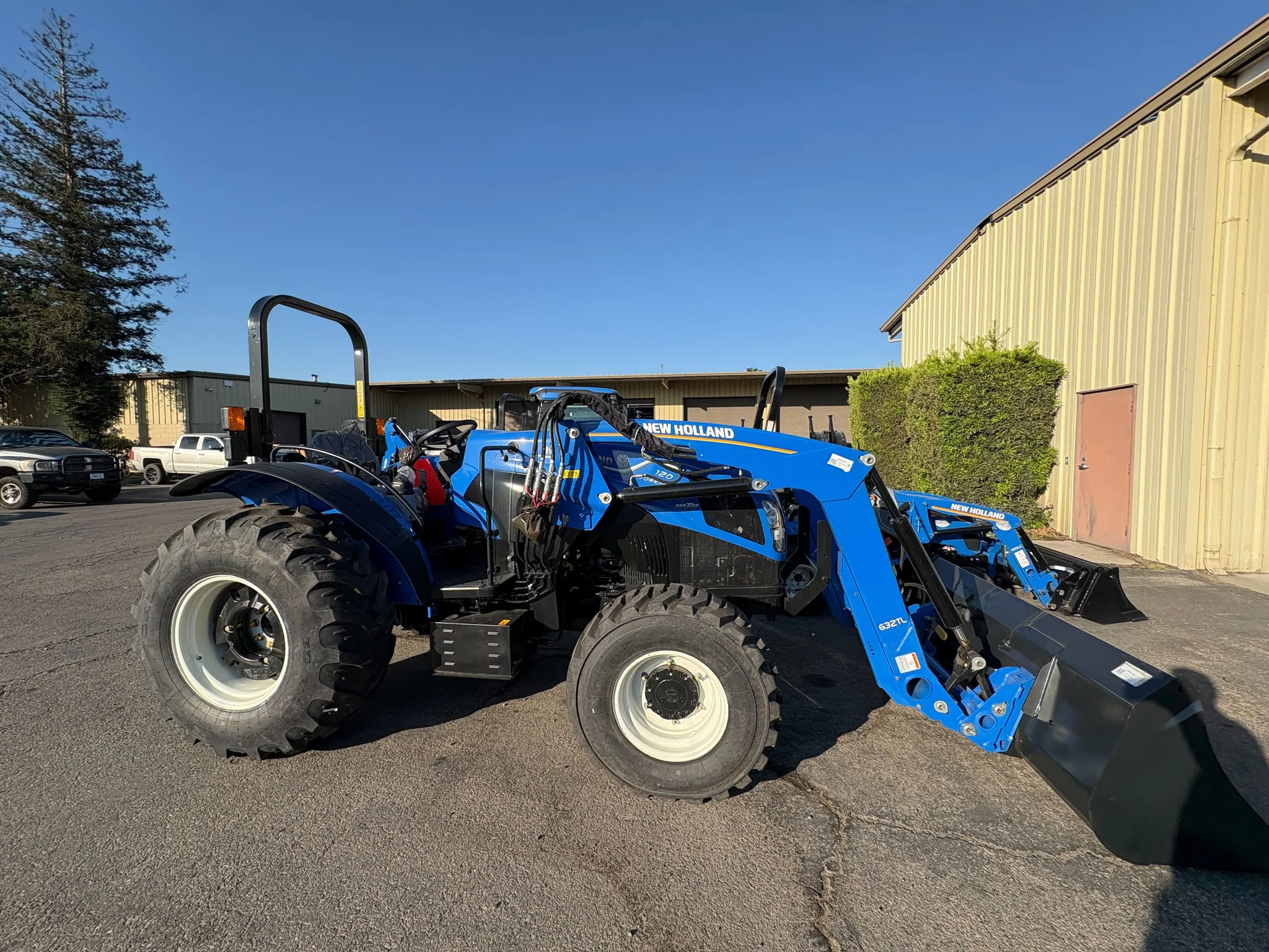 Actual stock photo of New Holland WMR 120, stock 027347