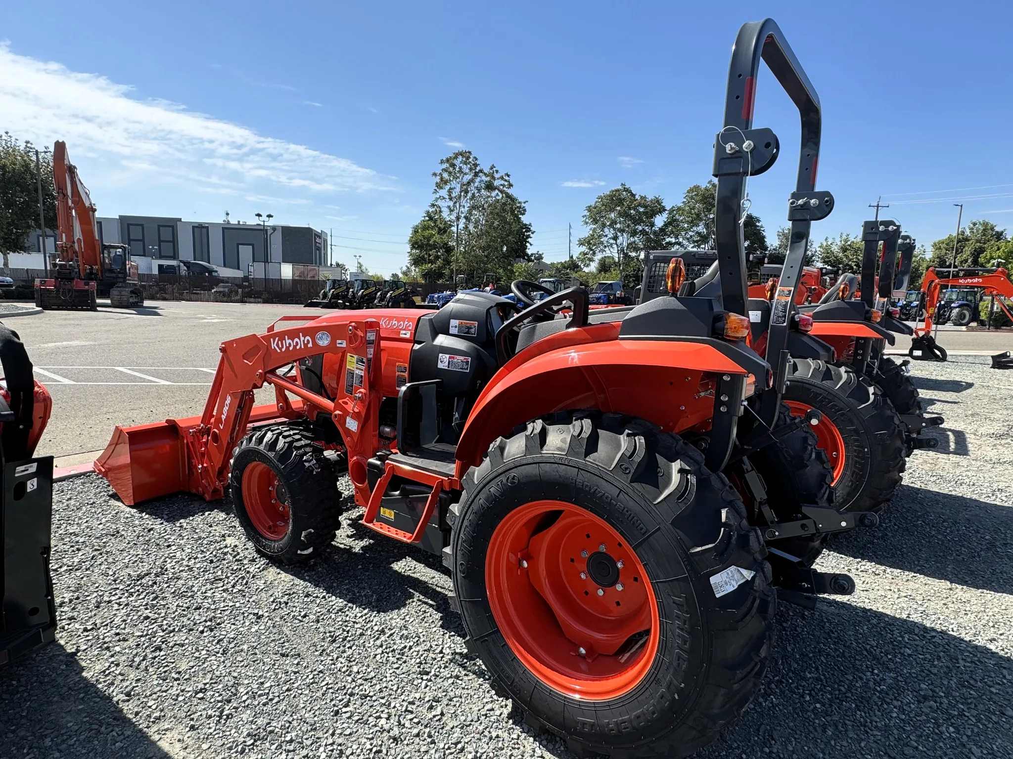 Actual stock photo of Kubota L3970PRM, stock 024188