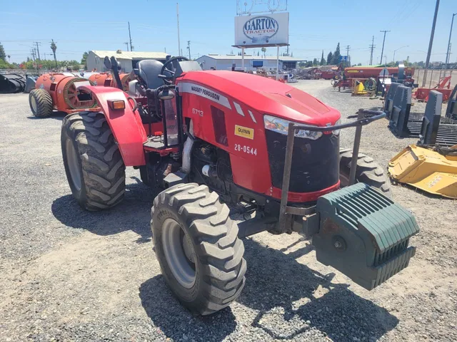 Actual stock photo 2 of 2017 Massey Ferguson 6713, stock 028700