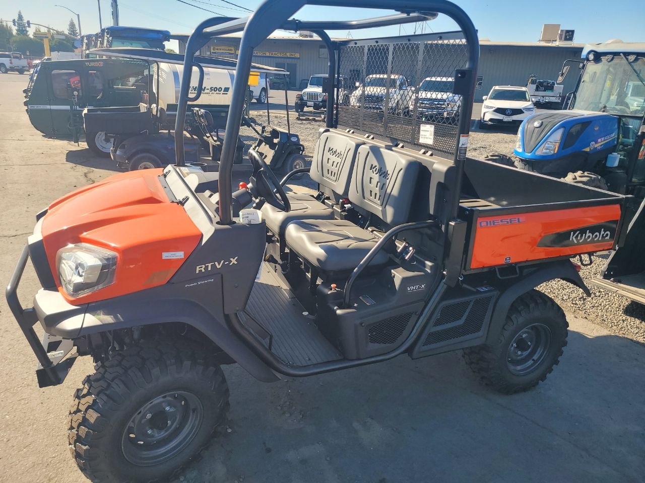 Actual stock photo of Kubota RTVX2-BKH, stock 026995