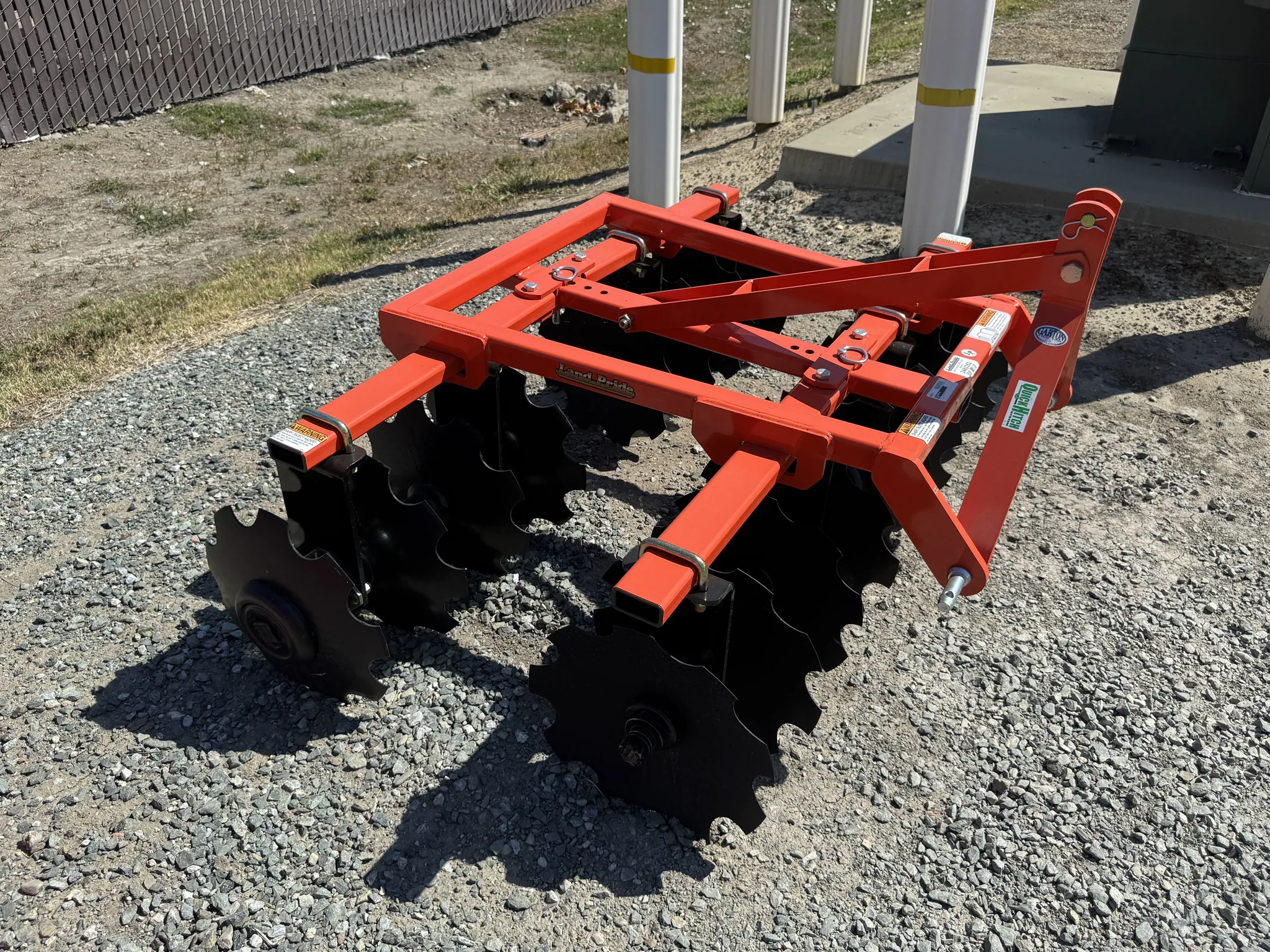 Actual stock photo of Land Pride DH1060-01, stock 026151
