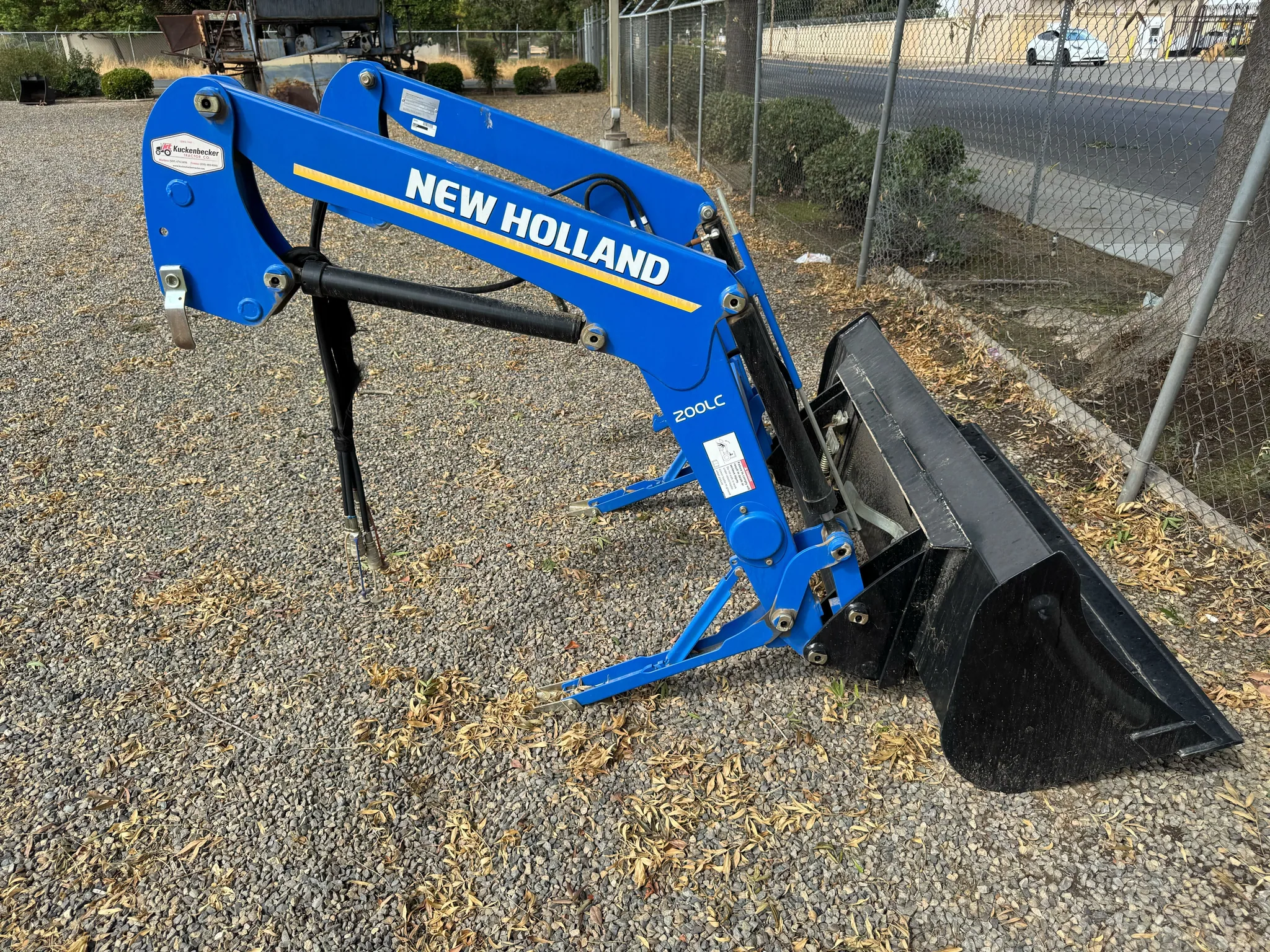 Actual stock photo of 2019 New Holland LC200, stock 003847