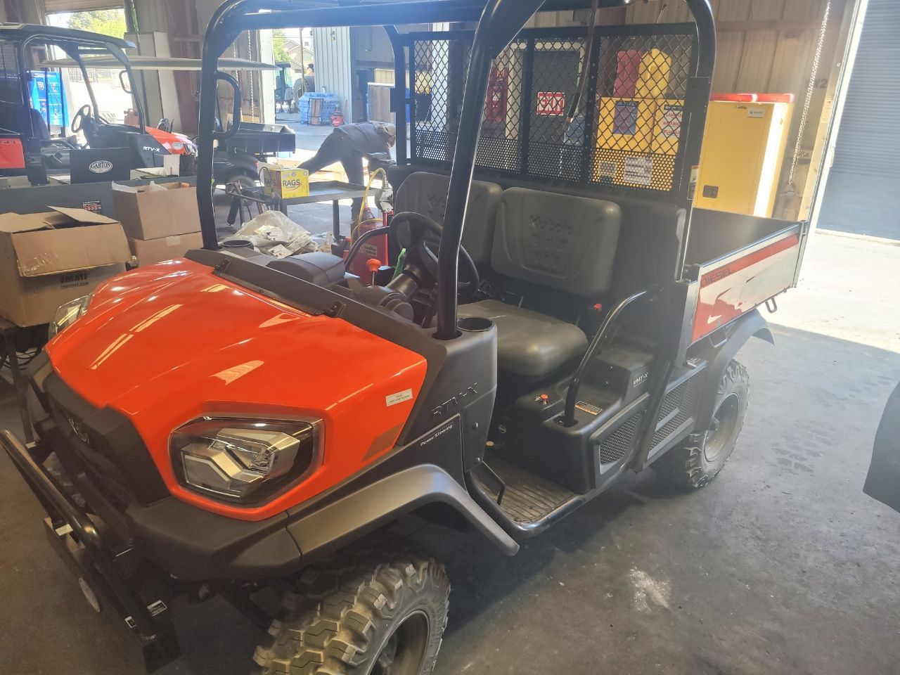 Actual stock photo of Kubota RTVX2-BKH, stock 026997