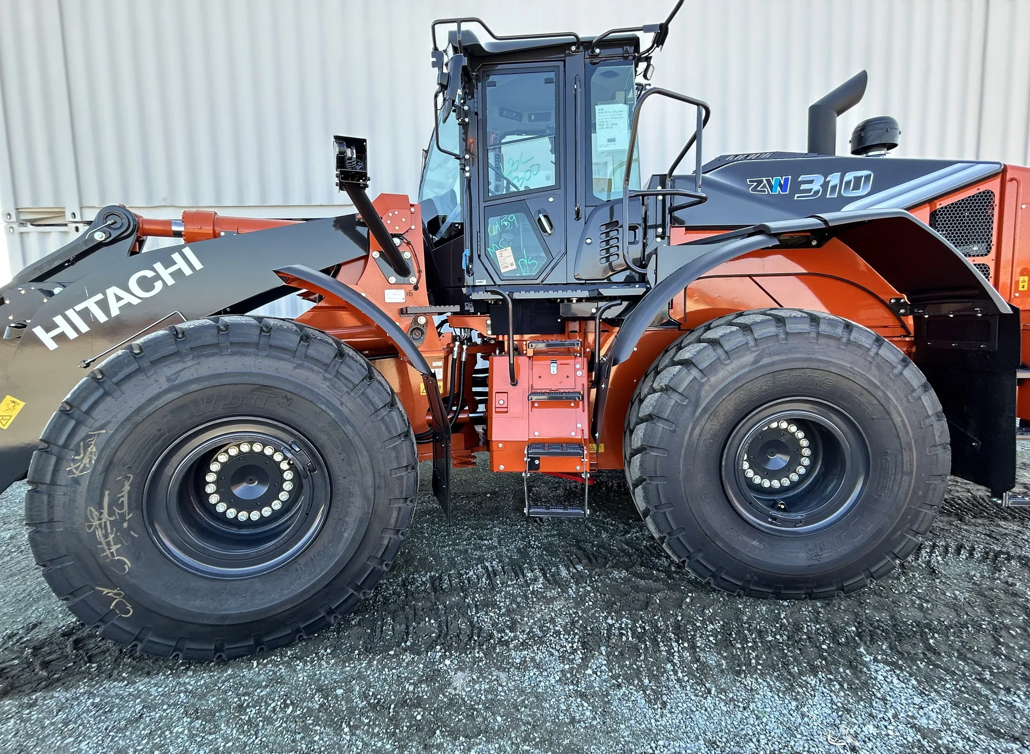 Actual stock photo of Hitachi LANDCROS ZW310-7, stock 012899