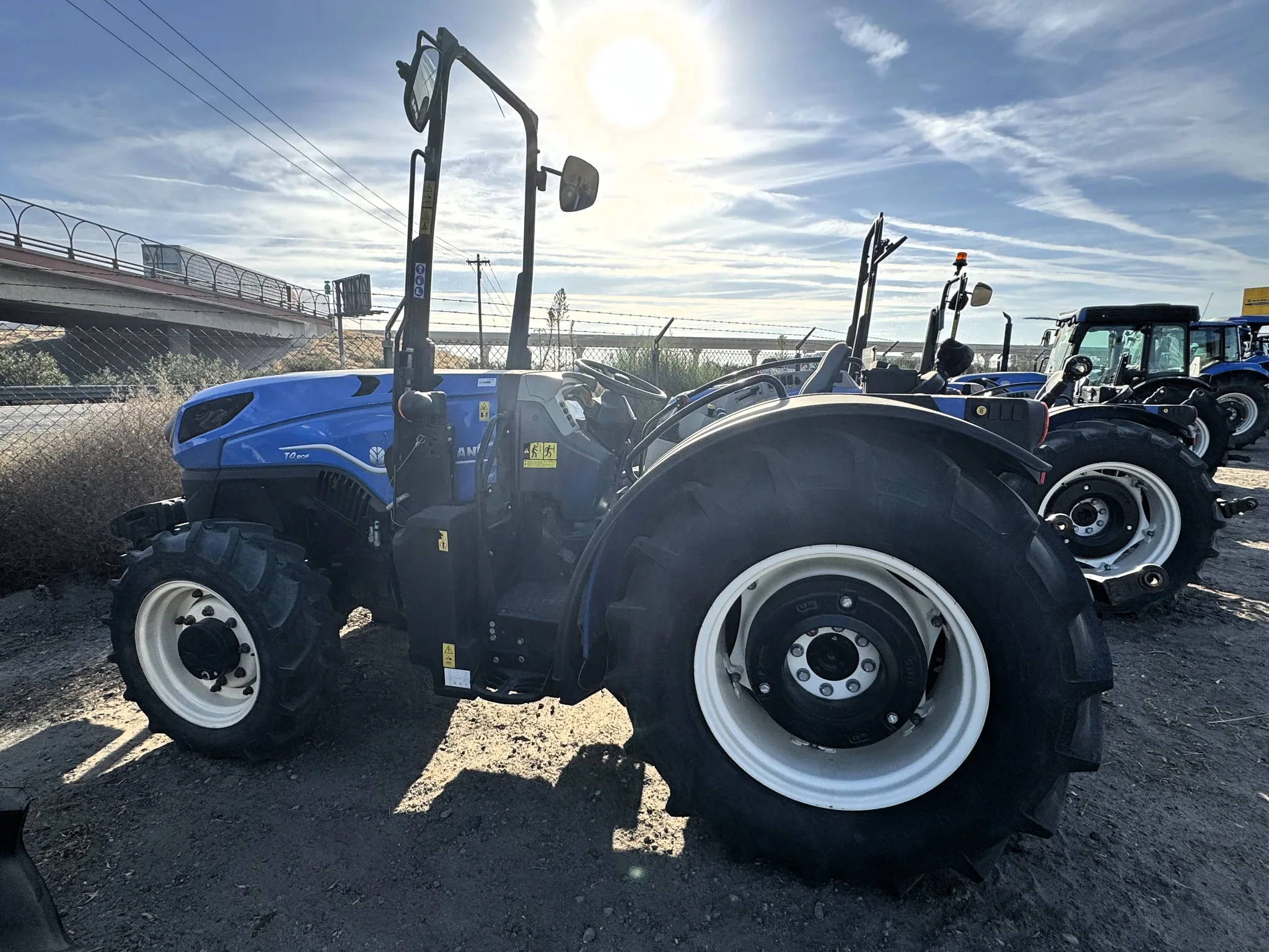 Actual stock photo of New Holland T4.80F T4B, stock 006902