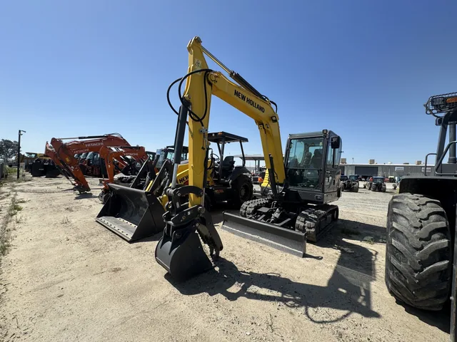 Actual stock photo 2 of New Holland E57C, stock F92449