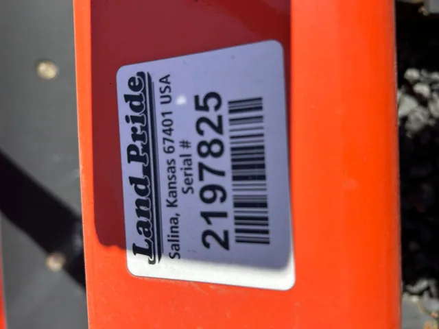 Actual stock photo 2 of Land Pride BB1572, stock 011303