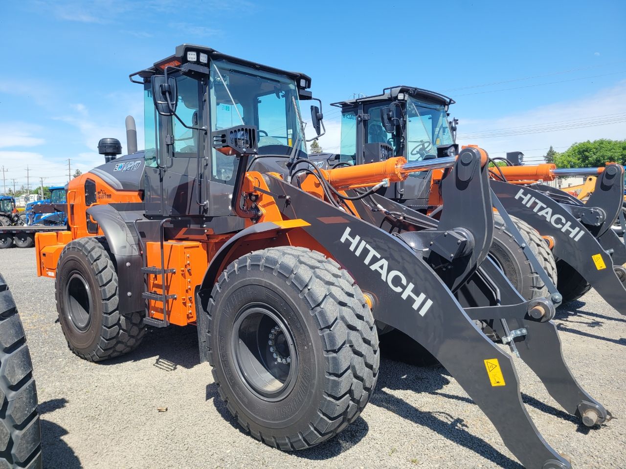 Actual stock photo of 2025 Hitachi LANDCROS ZW180-7HL, stock 019230