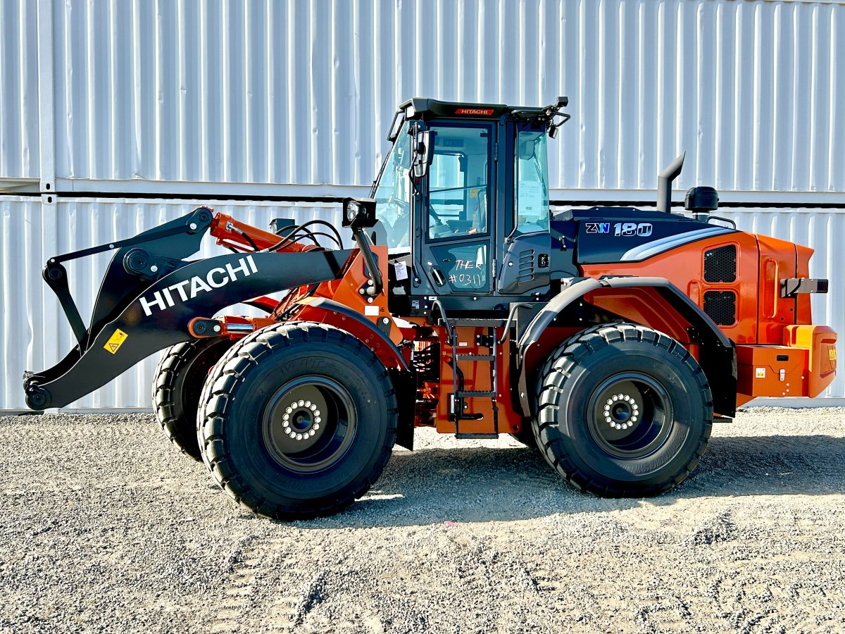 Actual stock photo of 2024 Hitachi LANDCROS ZW180-7, stock 005874