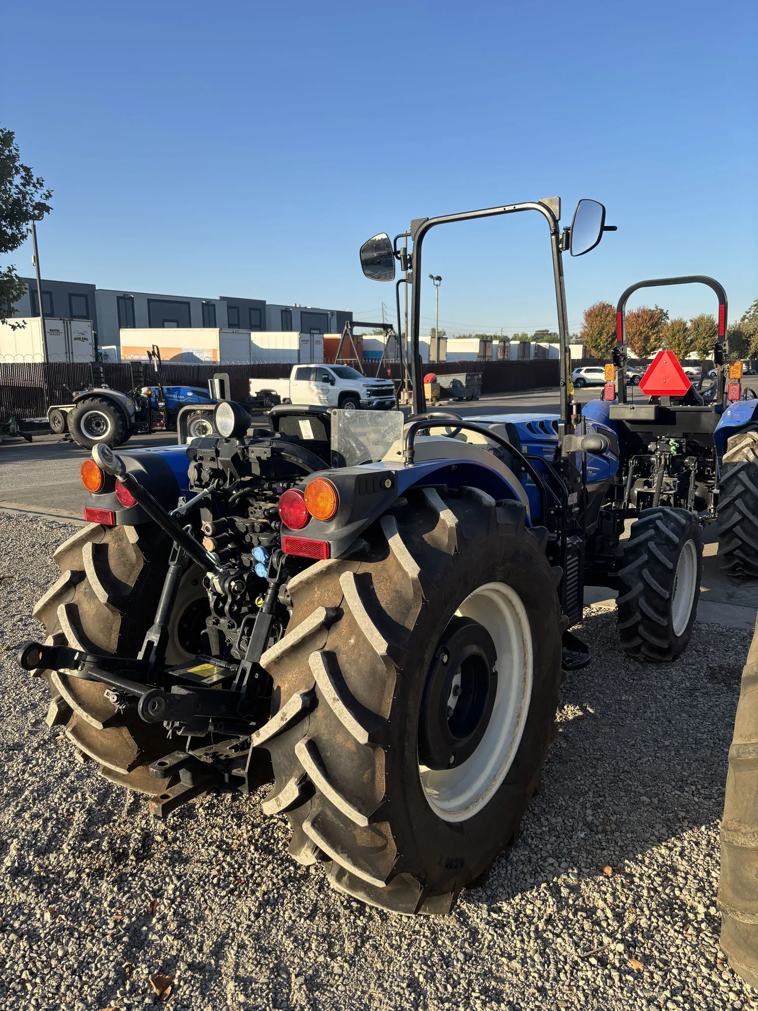 Actual stock photo of New Holland T4.120F T4B, stock 002244