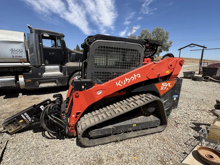 Actual stock photo of 2023 Kubota Construction SVL97-2HFC, stock 030007