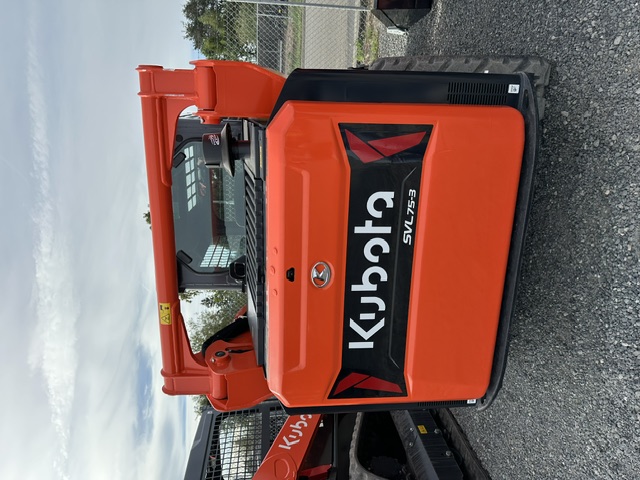 Actual stock photo of Kubota Construction SVL75-3, stock 021107