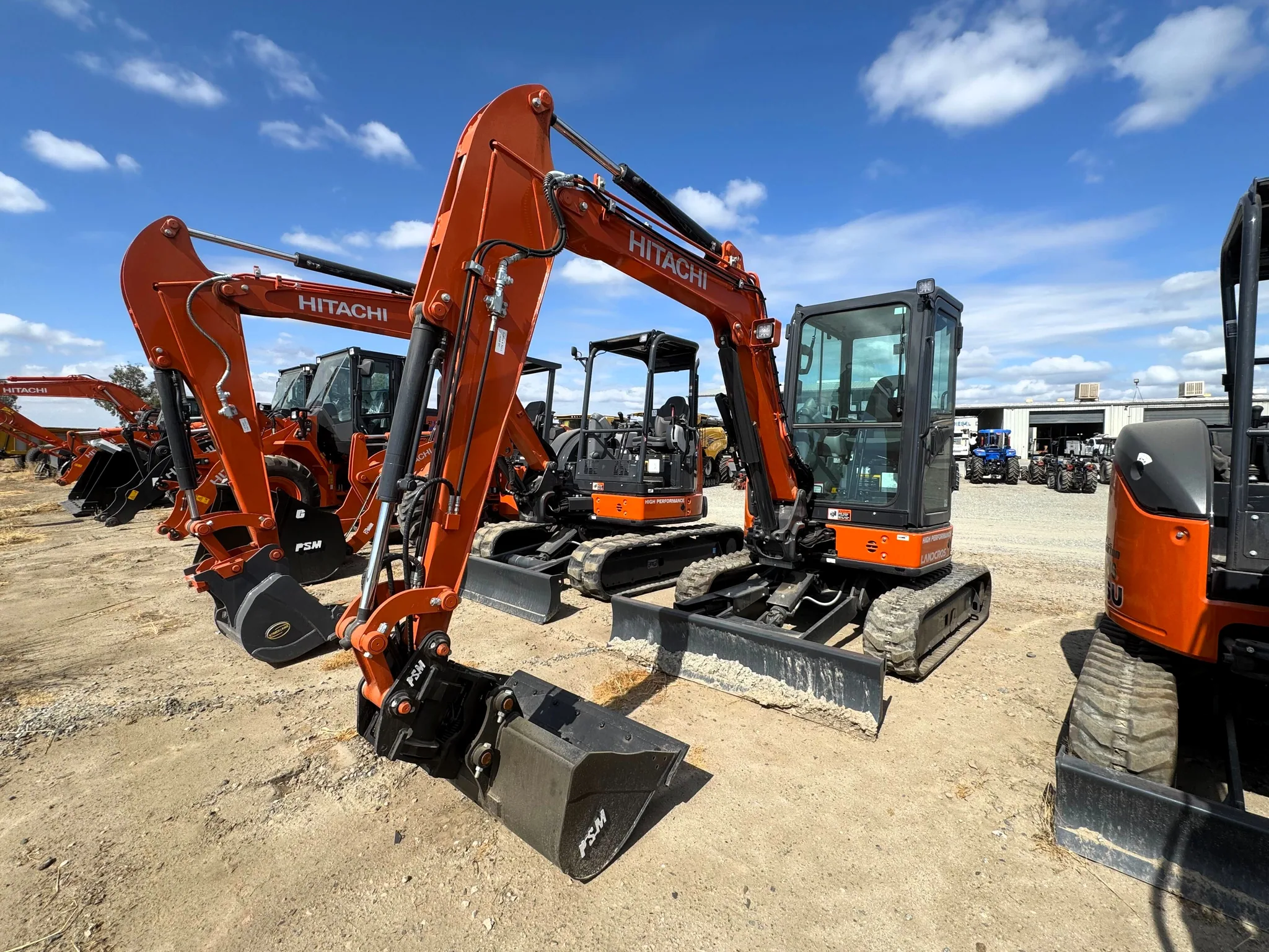 Actual stock photo of Hitachi LANDCROS ZX35U-5N, stock 021886