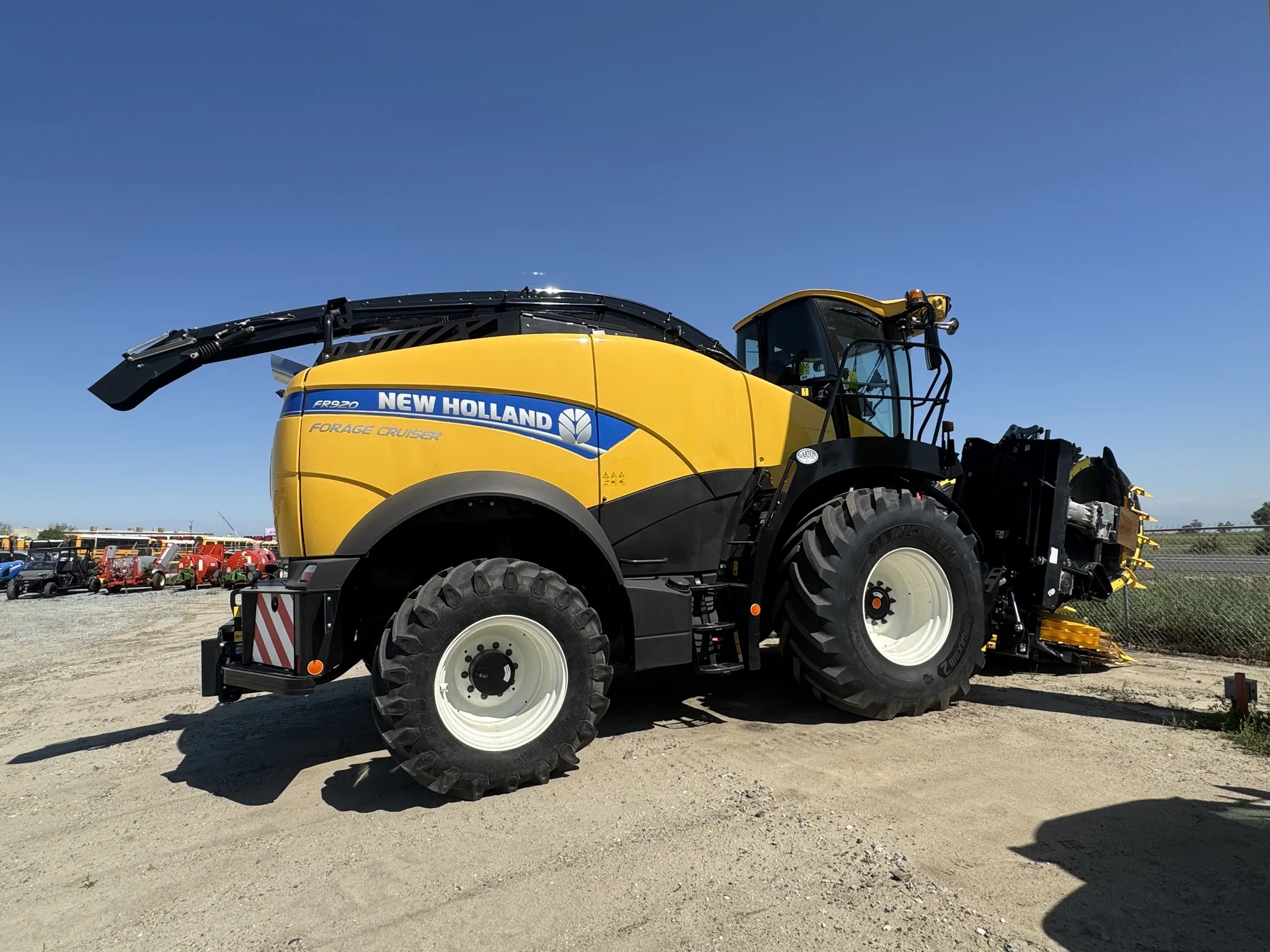 Actual stock photo of New Holland FR920, stock 002538
